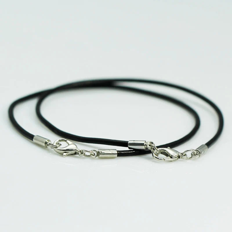 Beadsnice Bracelet Cord 2mm 19cm 12x6mm Clasp Strand ID 9548