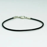 Beadsnice Bracelet Cord 2mm 19cm 12x6mm Clasp Strand ID 9548
