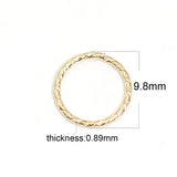Gold-Filled Seal Split Jump Rings Finding