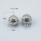 Beadsnice Hollow Ball Charm Pendant DIY Valentine Gift