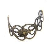 Beadsnice ID11580 8mm Ring Base Antique Brass Nickel Lead