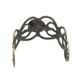 Beadsnice ID11580 8mm Ring Base Antique Brass Nickel Lead