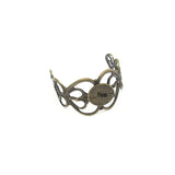 Beadsnice ID11580 8mm Ring Base Antique Brass Nickel Lead