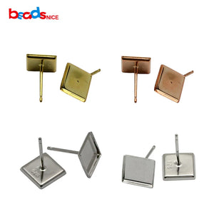925 Silver Stud Earrings Hot Fine Jewelry