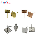 925 Silver Stud Earrings Hot Fine Jewelry