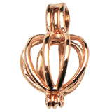 925 Sterling Silver Cage Charm Finding for DIY Jewelry