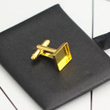 Square Cufflink Blanks Brass Base DIY Jewelry Making