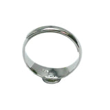 Adjustable Ring Base Flat Pad 6mm Findings Blank Jewelry