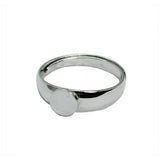 Adjustable Ring Base Flat Pad 6mm Findings Blank Jewelry