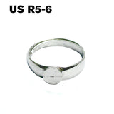 Adjustable Ring Base Flat Pad 6mm Findings Blank Jewelry