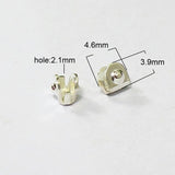 925 Silver Brooch Pin Component for Jewelry Making
