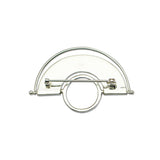 925 Silver Brooch Pin Component for Jewelry Making