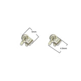 925 Silver Brooch Pin Component for Jewelry Making