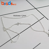 Beadsnice Cable Chain with Spring Clasp - Gift Necklace for Women
