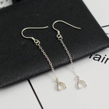Sterling Silver Dangle Earring Components Fish Hook Earwire Accessories