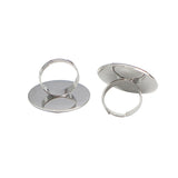 Adjustable Brass Ring Setting for 25mm Blanks - Jewelry Making