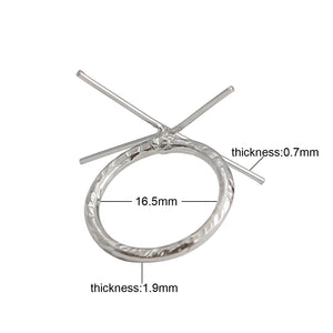 Sterling Silver Ring Blanks Claw Setting Jewelry Making