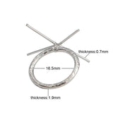 Sterling Silver Ring Blanks Claw Setting Jewelry Making