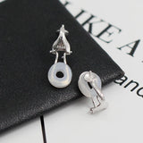 Sterling Silver Clip On Earring Finding For Non Pierced Jewelry