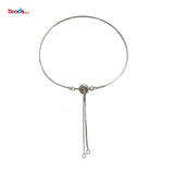 Sterling Silver Adjustable Bracelet With Extension Chain - Gift For Her