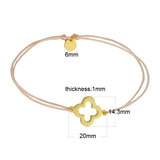 Adjustable Sterling Silver Rope Chain Bracelet