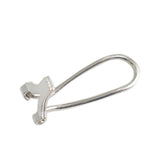 Sterling Silver Clip On Earrings Findings Ear Clips Jewelry Component