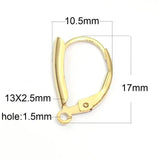 Beadsnice ID40049smt2 Ear Wires Lever Back Earrings Making Supply