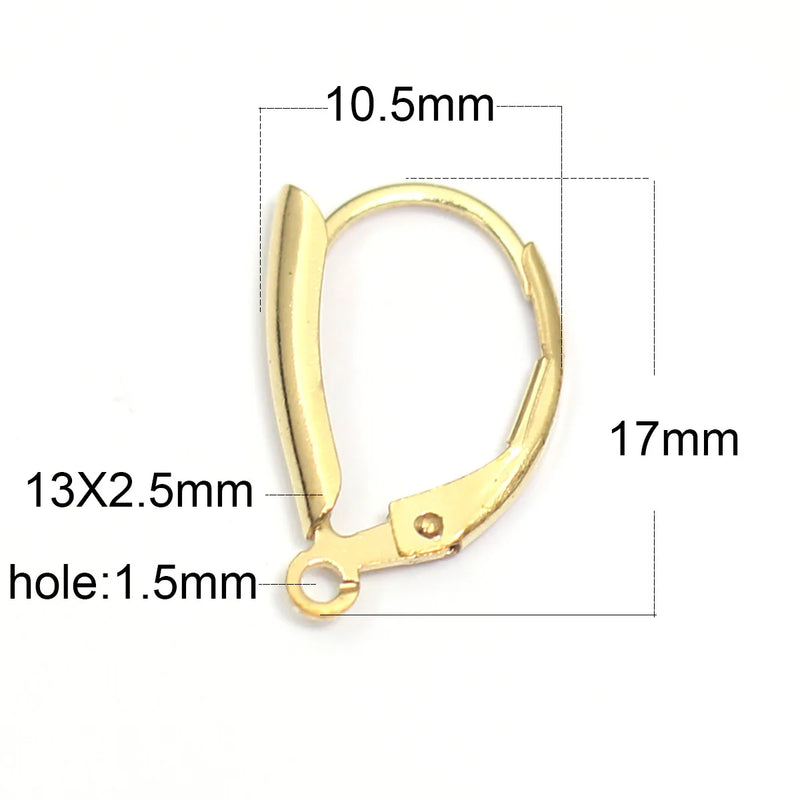 Beadsnice ID40049smt2 Ear Wires Lever Back Earrings Making Supply
