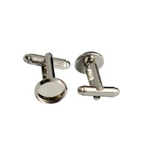 Handmade Brass Cufflink Bases - Groomsmen Jewelry Making