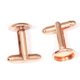 Handmade Brass Cufflink Bases - Groomsmen Jewelry Making