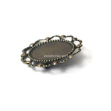 Beadsnice Iron Unisex Brooch Finding Nickel Lead Safety Jewelry