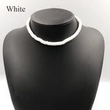 Geometric Colorful Necklace Bohemian Ceram Necklace