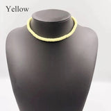 Geometric Colorful Necklace Bohemian Ceram Necklace