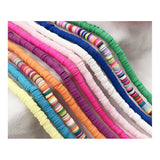 Geometric Colorful Necklace Bohemian Ceram Necklace