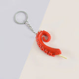 Pvc Simulation Grilled Meat Corn Skewer Food Keychain