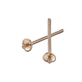 925 Sterling Silver Earring Stud Component Base Handmade Jewelry
