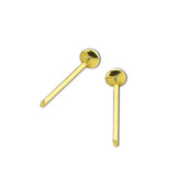 925 Sterling Silver Earring Stud Component Base Handmade Jewelry