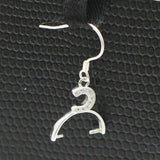 Solid Silver 925 Earrings Clamps DIY Earring Hook