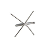 Sterling Silver 4 Prong Claw Ring Setting for Jewelry Making
