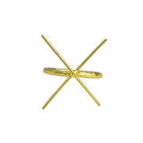 Sterling Silver 4 Prong Claw Ring Setting for Jewelry Making