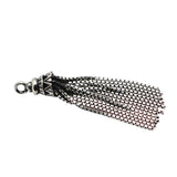 Vintage 925 Silver Tassel Charms Pendant Necklace Findings