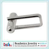 925 Silver Cufflink Blanks Base for Personalized Jewelry Making