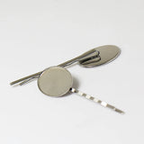 Hairpin Hair Clip for 18X25mm Oval Jewelry, Brass Nickel-Free
