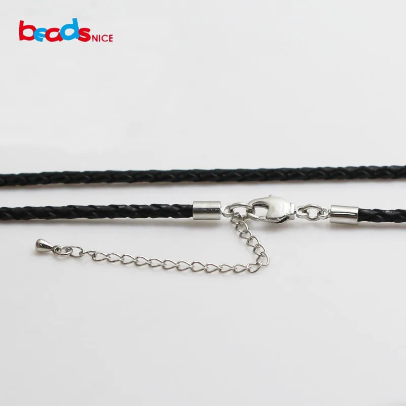 Leather Round Necklace Jewelry Making DIY 16-18 inch