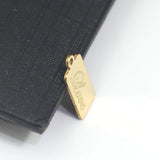 Rectangle Key Necklace Set with Beadsnice Filled Jewelry