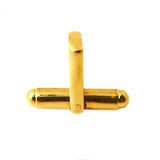 Personalized 14K Plated Cuff Links for Men