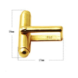 Personalized 14K Plated Cuff Links for Men