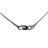 925 Silver Choker Necklace Personalized Italian Snake Choker ID31866