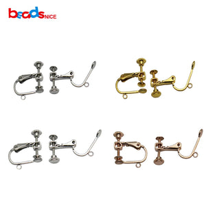 925 Silver Earring Clip Findings Adjustable Trays