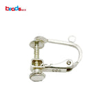 925 Silver Earring Clip Findings Adjustable Trays